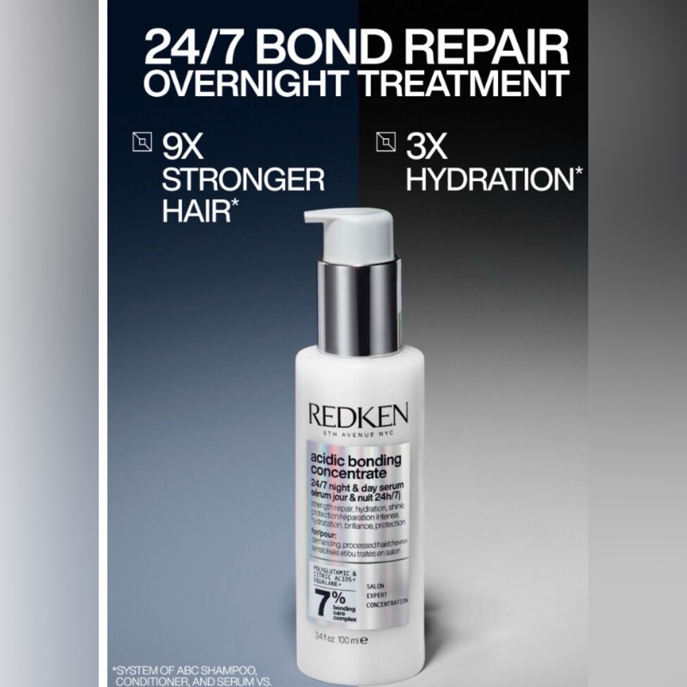 Redken Acidic Bonding Concentrate 24/7
Night & Day Serum